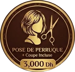 Pose de perruque