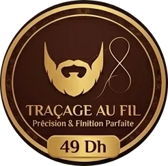 Traçage de la barbe au fil